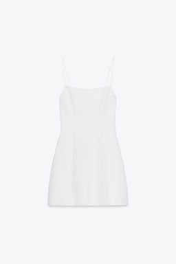 SHORT STRETCH DRESS WITH BOW - Zara фото 5
