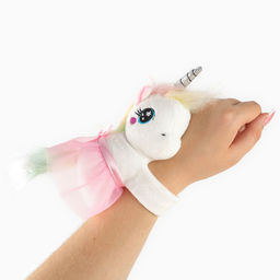 Мягкая игрушка Обнимашка-Единорог, браслет - POMPOSHKI фото 6