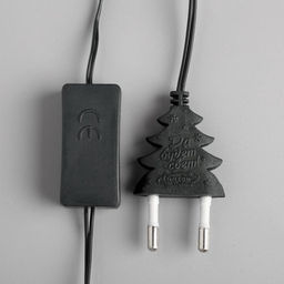 Гирлянда Нить 6 м с насадками Свечи на прищепке, IP20, тёмная нить, 30 LED, свечение тёплое белое, 220 В - Luazon lighting фото 4