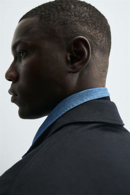 TWILL TEXTURED OVERSHIRT - Zara фото 6
