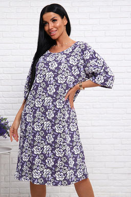 Туника махра (01020, сиреневый)