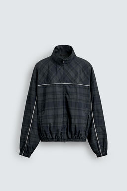 CONTRAST CHECK TECHNICAL JACKET - Zara фото 7