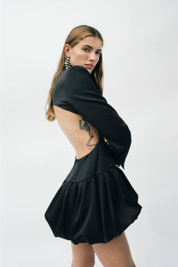 PUFFBALL MINI DRESS - Zara фото 3