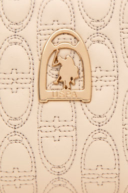 Женский кремовый кошелек - U.s. polo assn фото 6