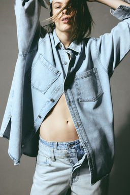 Baggy Wide Low Jeans - H&m фото 3