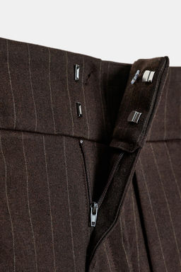 BALLOON TROUSERS WITH STRIPES AND PLEATS - Zara фото 9