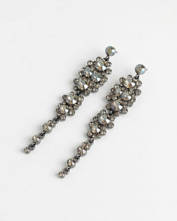 Серьги с чешскими кристаллами