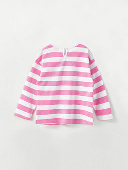 Bisiklet Yaka Uzun Kollu Paw Patrol Bask?l? K?z Bebek Ti??rt - Waikiki фото 2