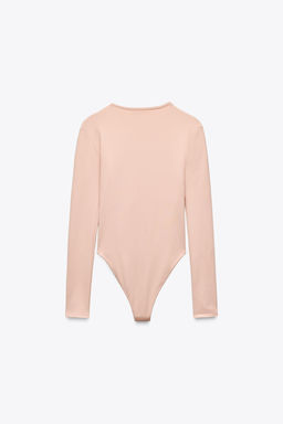 LONG SLEEVE POLYAMIDE BODYSUIT - Zara фото 28