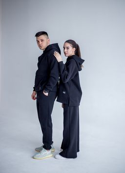 Костюм мужской утепленный ПРЕМИУМ качество, футер 3х нитка С НАЧЕСОМ - Knitka wear фото 6