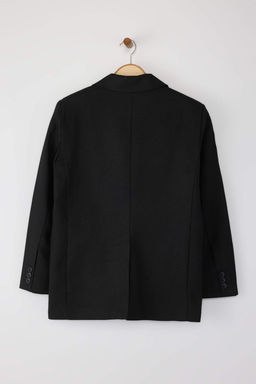 Kahverengi Kase Dokuma Ozel Koleksiyon Blazer Ceket TWOAW26BC00005 - Trendyolmilla фото 6