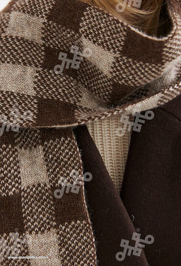 Шарф из 100% монгольской шерсти (арт. 05123) - Mongolka фото 7