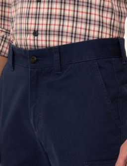 A__k Lacivert Carrot Chino Pantolon