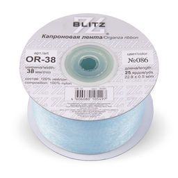 Лента капроновая 38 мм ( 1 1/2 ) BLITZ OR-38 22.8 м  0.5 м СК/Распродажа