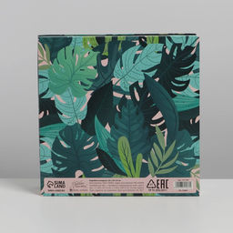 Коробка складная Тропики, 26 х 26 х 8 см - Дарите счастье фото 5