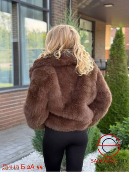 Шуба женская из искусственного меха
