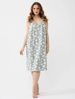 Сорочка 100% хлопок Полянка (бретель) - Оптима фото 2