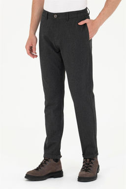 U. S. Polo Assn Мужские брюки из плотной ткани антрацитового цвета - U.s. polo assn фото 9