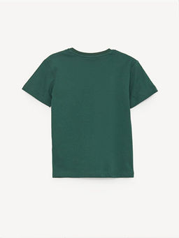 Bisiklet Yaka Y?lba?? Temal? K?sa Kollu Erkek ?ocuk Ti??rt - Waikiki фото 3