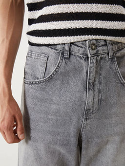Baggy Fit Erkek Jean Pantolon