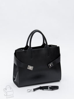 Сумка женская кожаная 11188VG black Vitelli Grassi