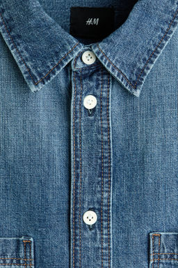 Camisa vaquera Relaxed Fit - H&m фото 8