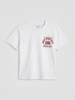 New York Bask?l? Erkek ?ocuk Ti??rt