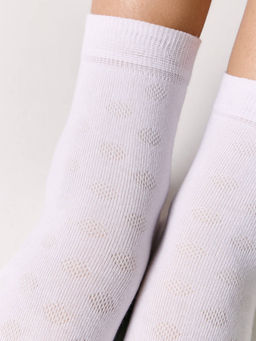 Цена за 2 пары CONTE-KIDS CLASS Носки детские белый