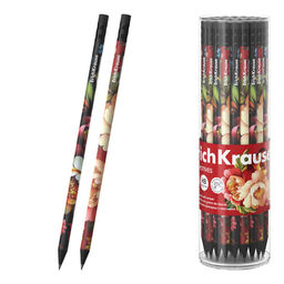 Цена за 2 шт. Карандаш ч/гр. ErichKrause "Folk Motives", НВ, с ластиком (65203)