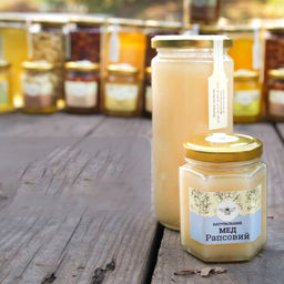 Мед Рапсовый кубанский 500 г Новинка