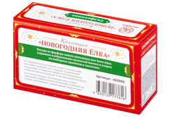 Салфетница 14,5*4,5*7,5 см Новогодняя елка красный узор NEW BONE CHINA - Elan gallery фото 7