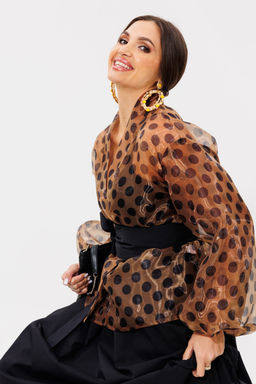 Блуза Anastasia 1061.1 кофе