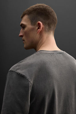 WASHED TRAINING T-SHIRT - Zara фото 14