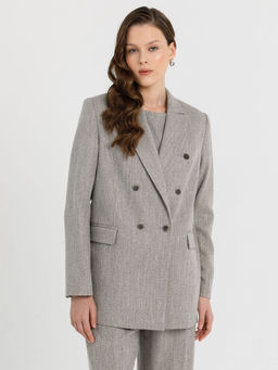 Двубортный жакет