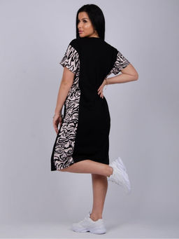 Платье "Иволга" зебра, трикотаж