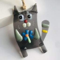 Сувенир Кот с цветком - Стрекоза фото 7