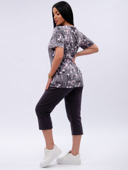 Костюм "Азалия" серый, трикотаж