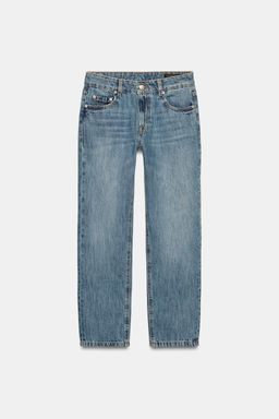JEANS ZW COLLECTION CIGARRETE TIRO MEDIO / Azul medio - Zara фото 5