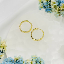 Швензы серьги "Конго" позолоченные