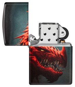 Зажигалка ZIPPO Дракон | Dragon Design 48777  фото 4