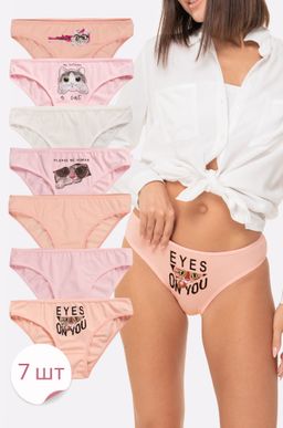 Женские трусы-слипы 7шт. Nicoletta