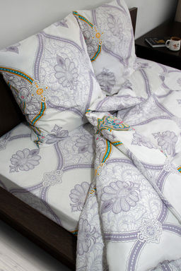 КПБ 1,5 сп бязь 120гр/м2 Текстильная коллекция Парадис твердая упаковка