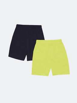 Шорты для мальчиков мультипак (2 шт.) в салатовом и сером цвете - Mark formelle фото 9