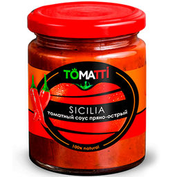Соус Томатный ТОМАТТИ SICILIA пряно-острый 250гр