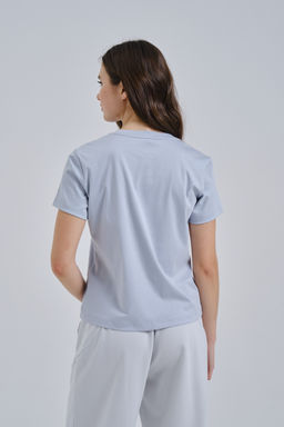 Футболка Голубой