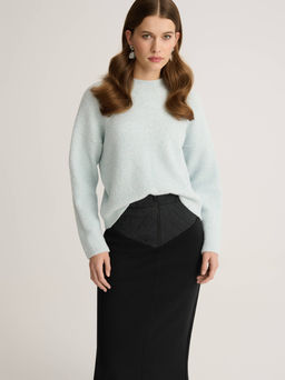 CONTE LU 2845 Юбка женская black - Conte elegant фото 4