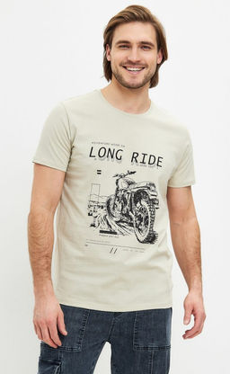 Футболка F411-06-820 beige - Fine joyce фото 11