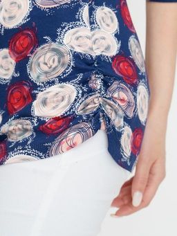 Джемпер жен.арт.579-4,сине-розовый - Binita фото 3