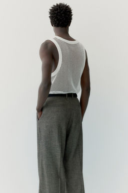 Camiseta sin mangas en malla - H&m фото 5