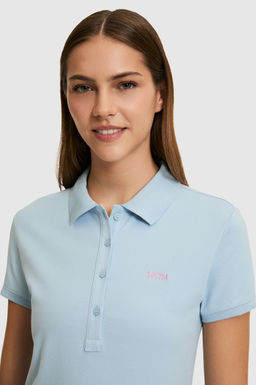 Kad_n A__k Mavi Polo Yaka Basic Ti__rt - U.s. polo assn фото 2